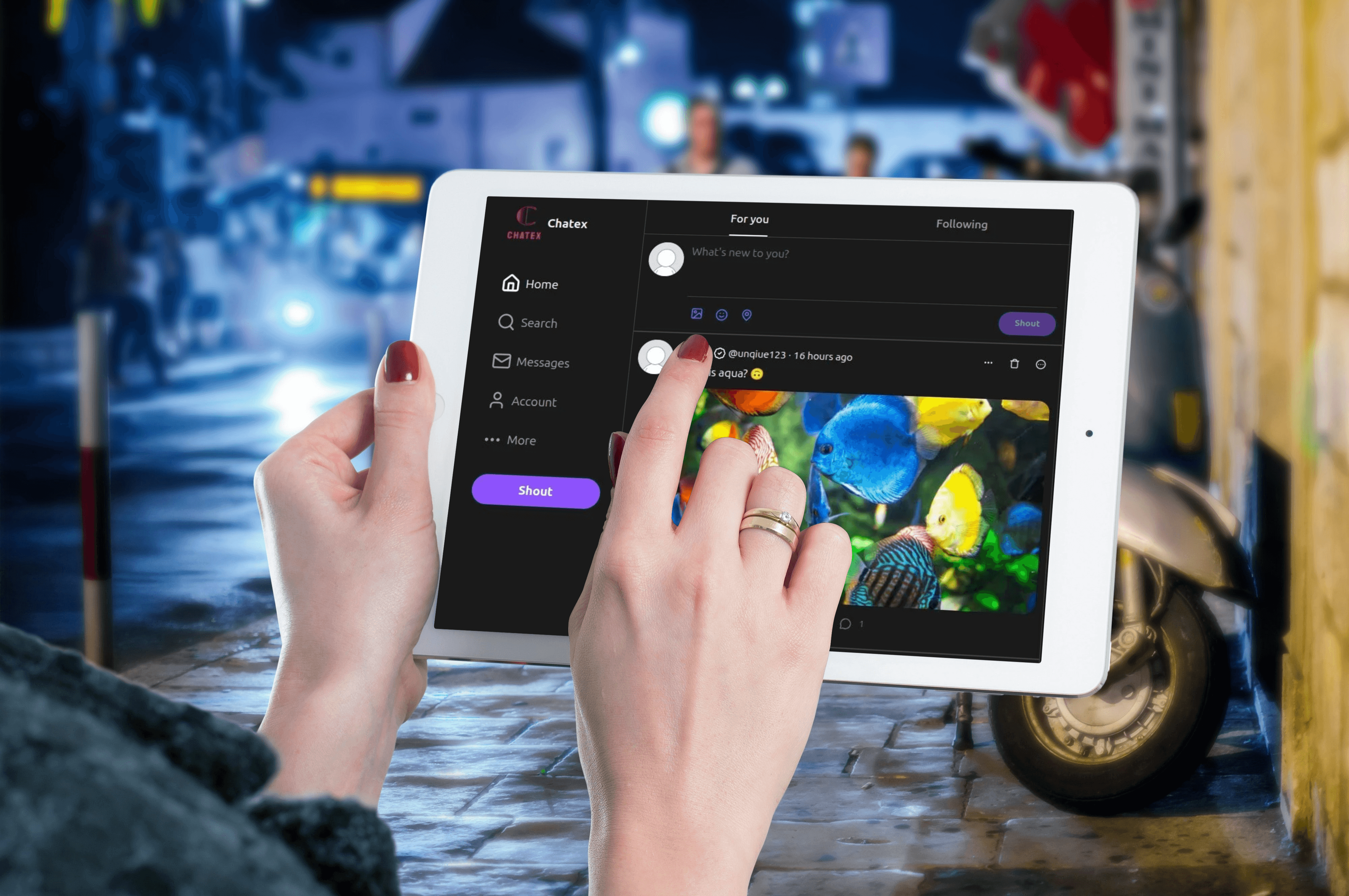 💬 Chatex — Social Website